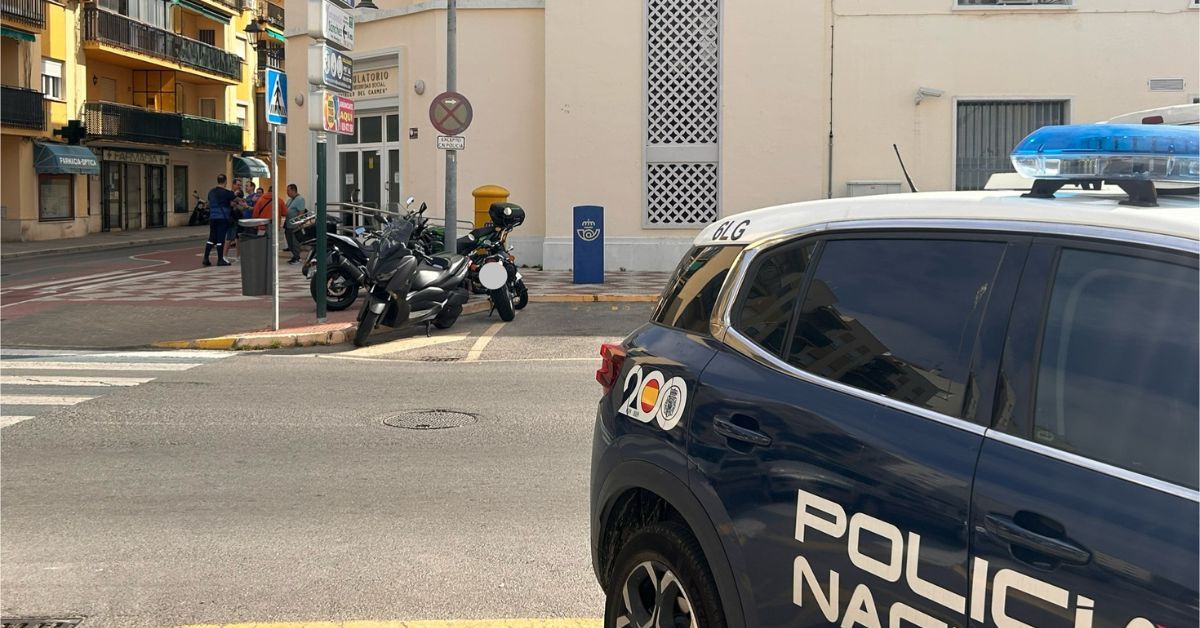 Gran intervención de la Policía Nacional en el centro de salud Virgen del Carmen de El Puerto.