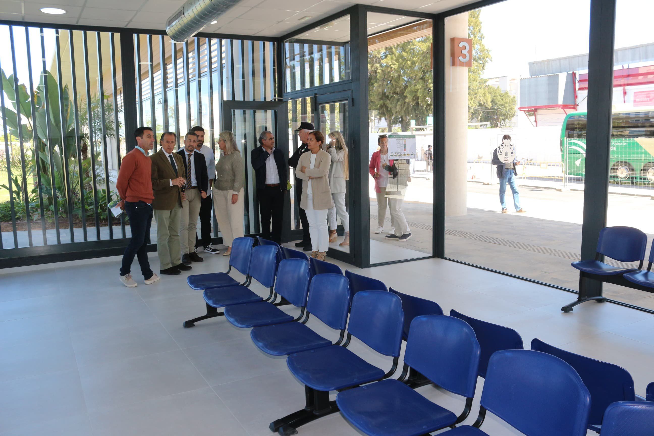 Así es la nueva estación de autobuses de Chiclana que está a punto de abrir. 