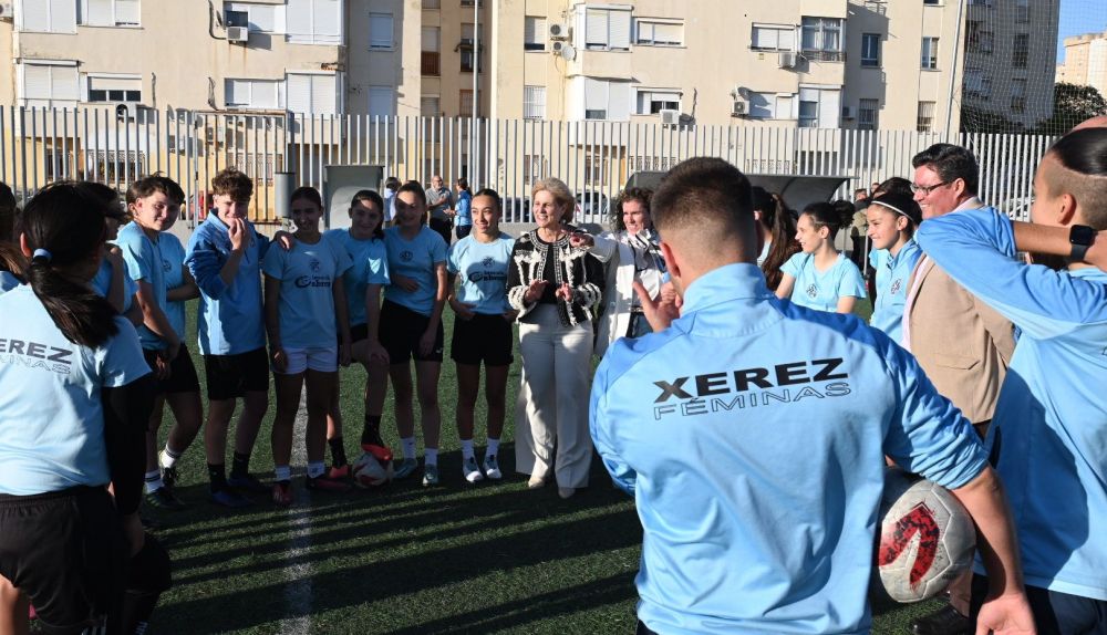 Encuentro con la alcaldesa de Jerez.