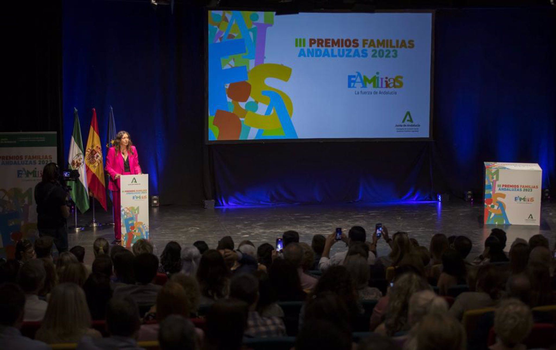 Los Premios Familias Andaluzas de 2023 de la Junta.