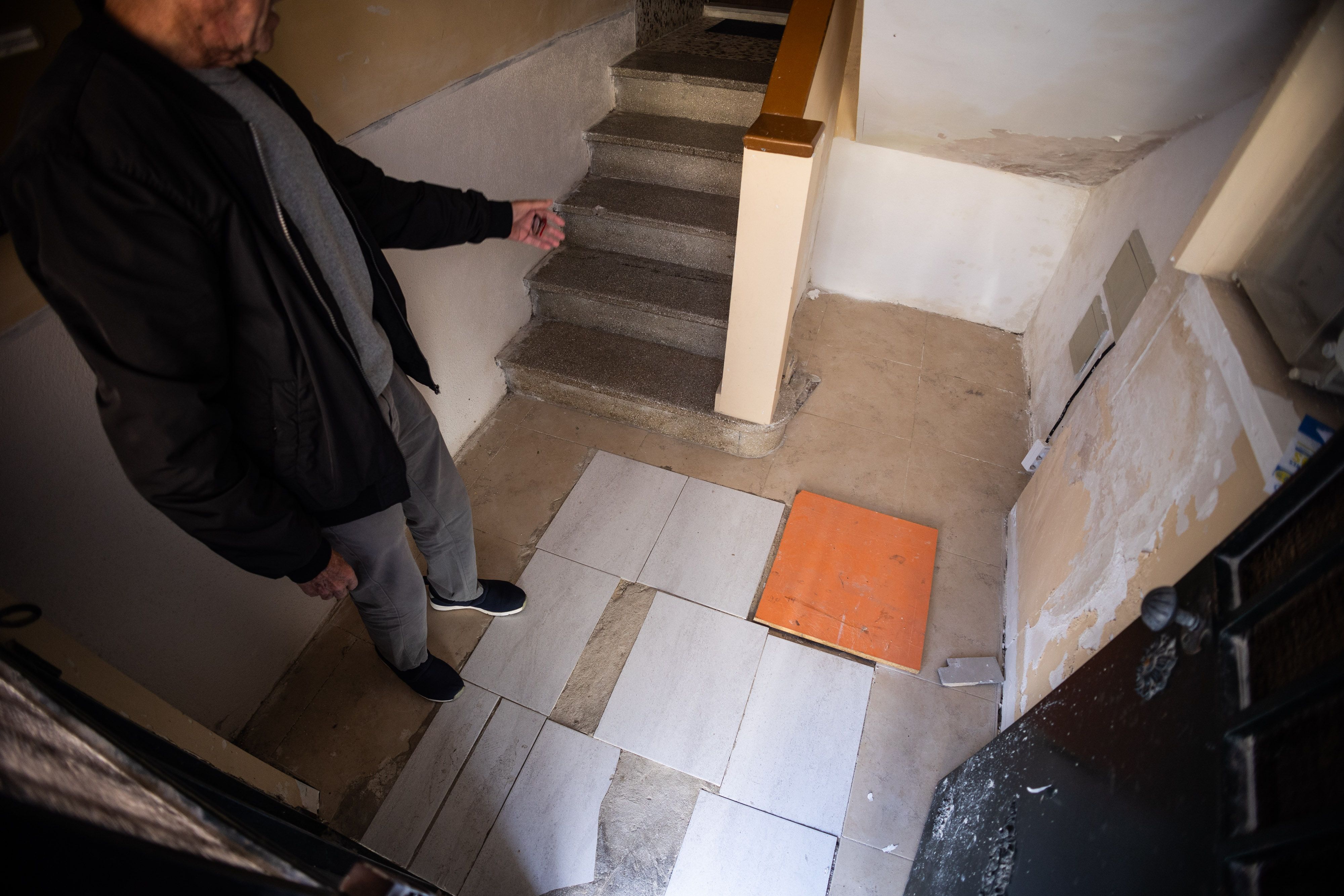 El interior de una vivienda en La Asunción.