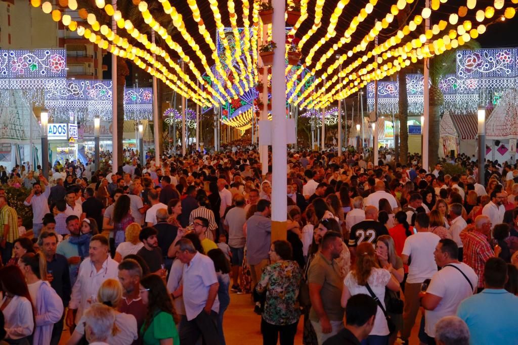 Feria de la Manzanilla en Sanlúcar en una imagen de archivo.