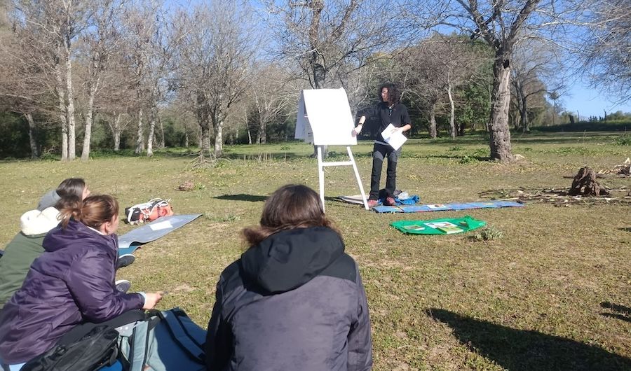 Un curso de la Fundación Jaime González Gordon, de Jerez, en una imagen reciente.