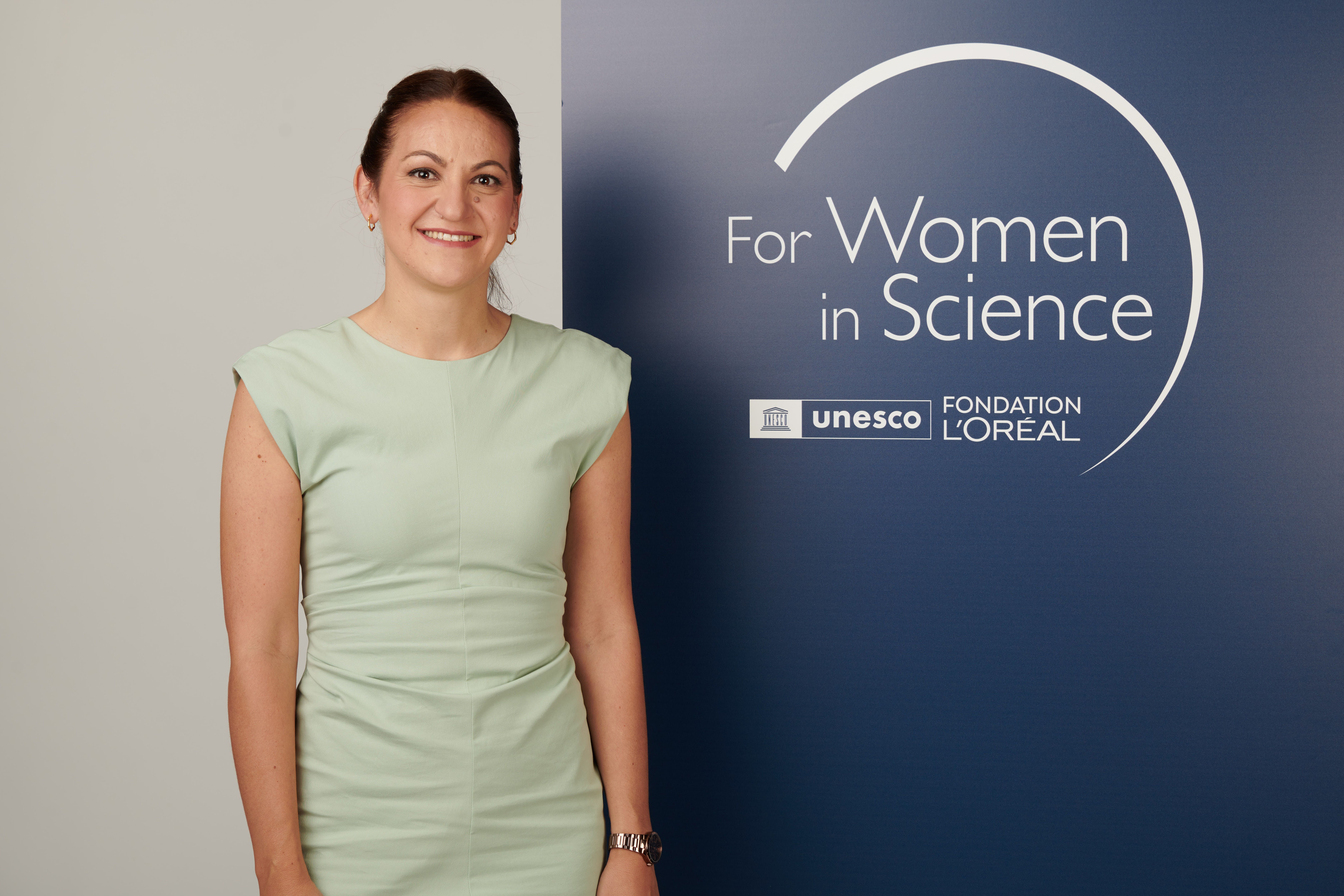 Vanesa Guerrero, científica premiada por el programa L’Oréal-Unesco ‘For Women in Science’.