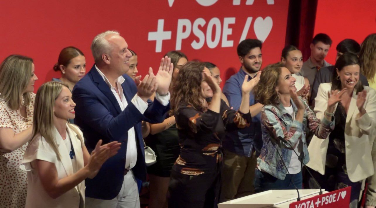 Acto del PSOE en San Fernando.