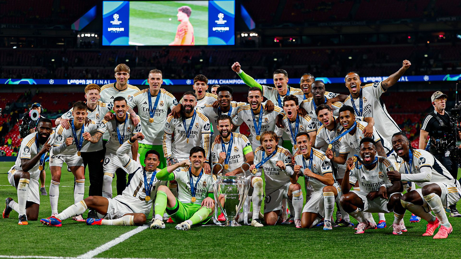 Triunfo del Real Madrid.