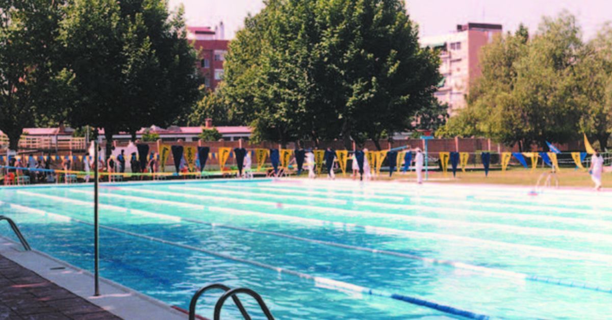 Una piscina municipal de Córdoba capital.