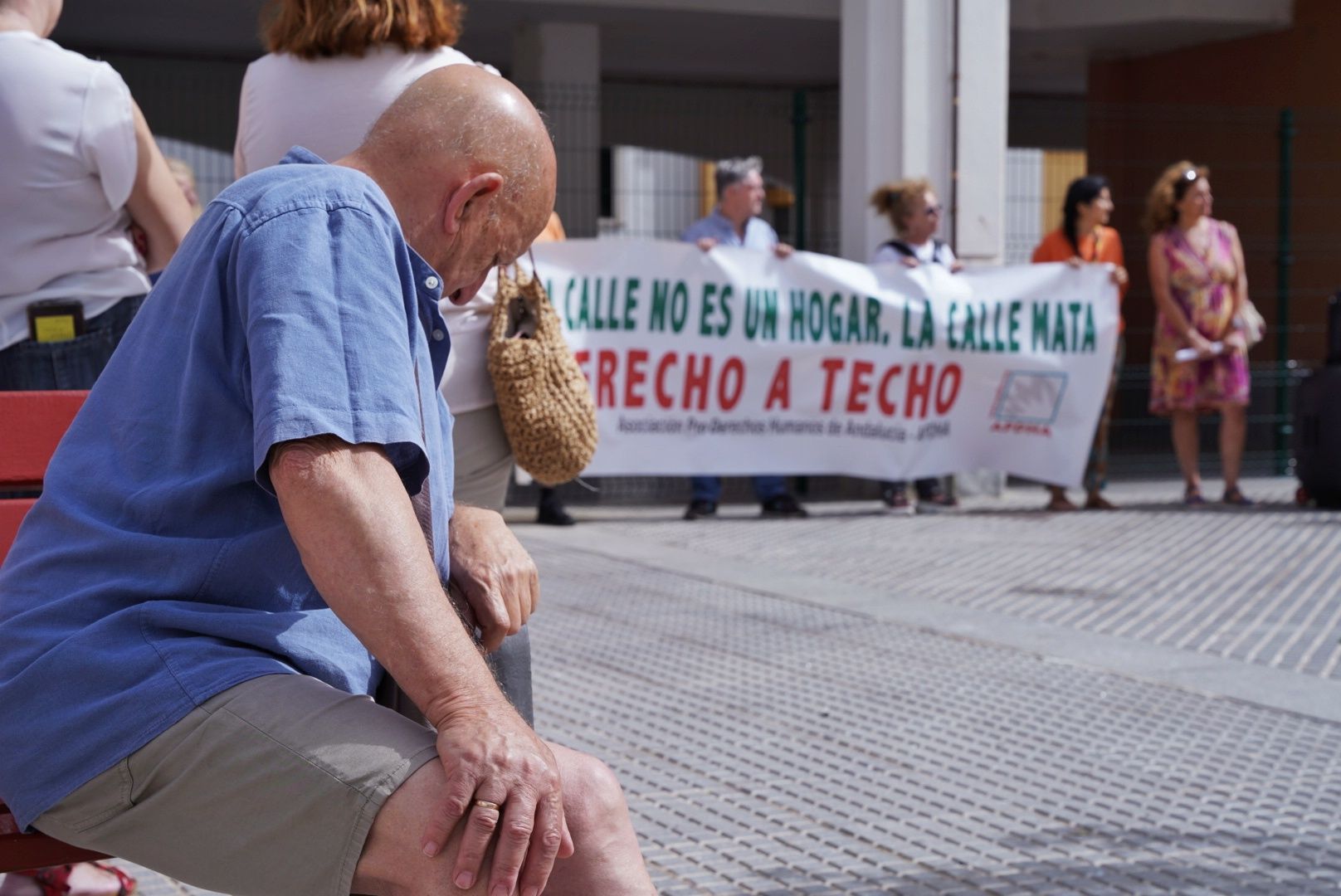 Manifestación Escalera Capuchino