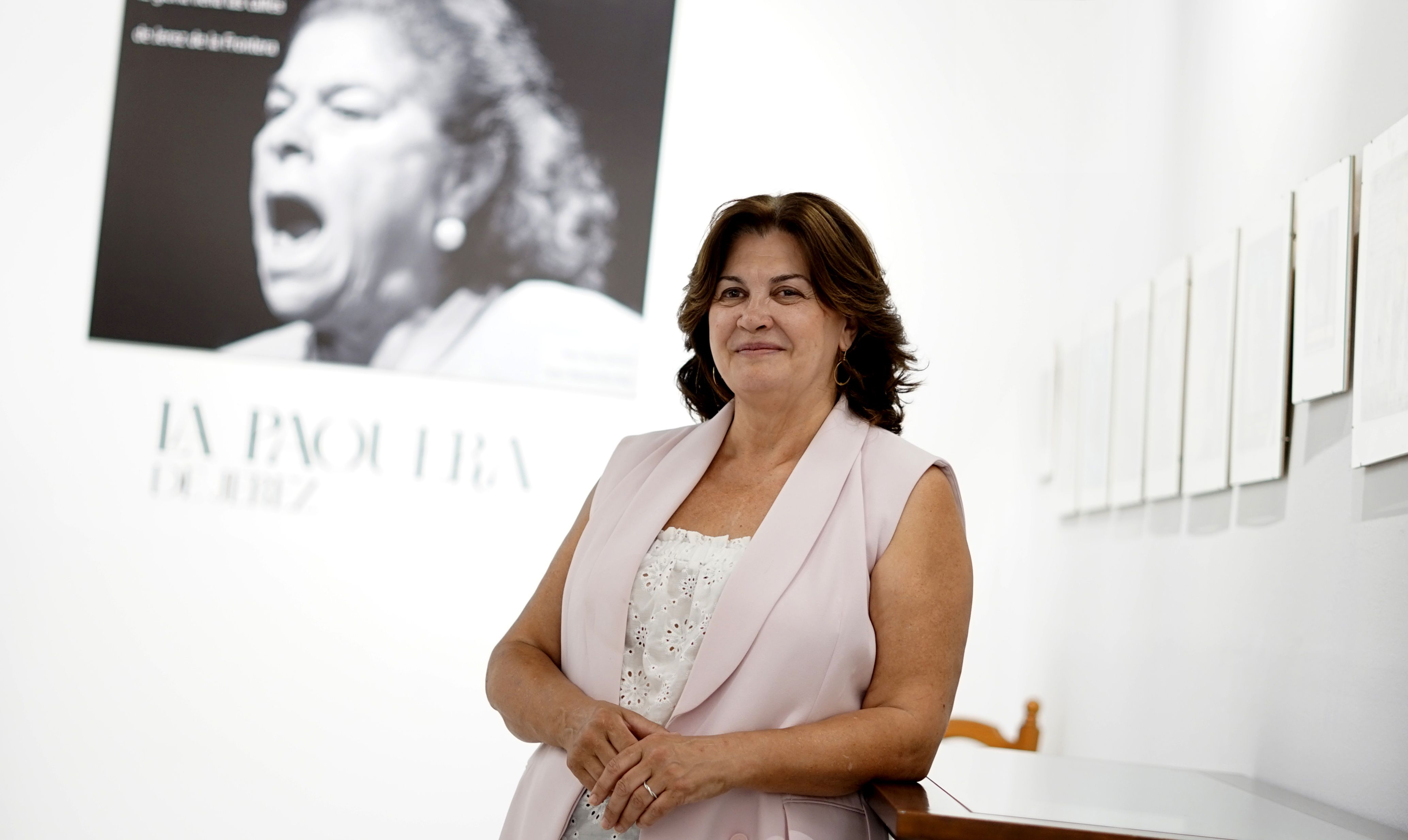 Dolores Barroso analiza el valor patrimonial de La Paquera de Jerez en la segunda conferencia organizada por la Cátedra de Flamencología en el Centro Andaluz de Documentación del Flamenco.