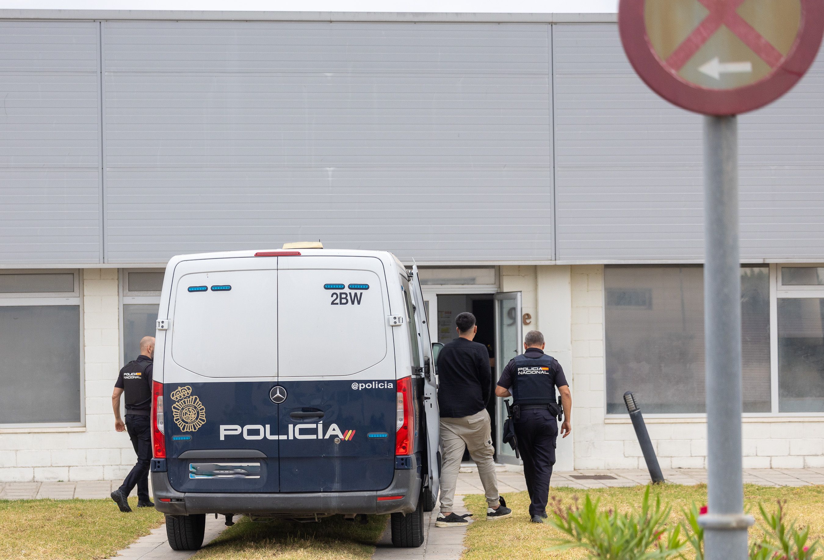 Declaración, la pasada semana, en los Juzgados de El Puerto de los principales detenidos en la trama de Puerto III.