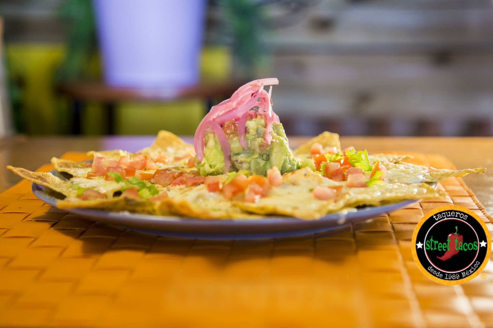 Uno de los platos de Street Tacos, uno de los restaurantes sevillanos que han obtenido el Sello Copil.