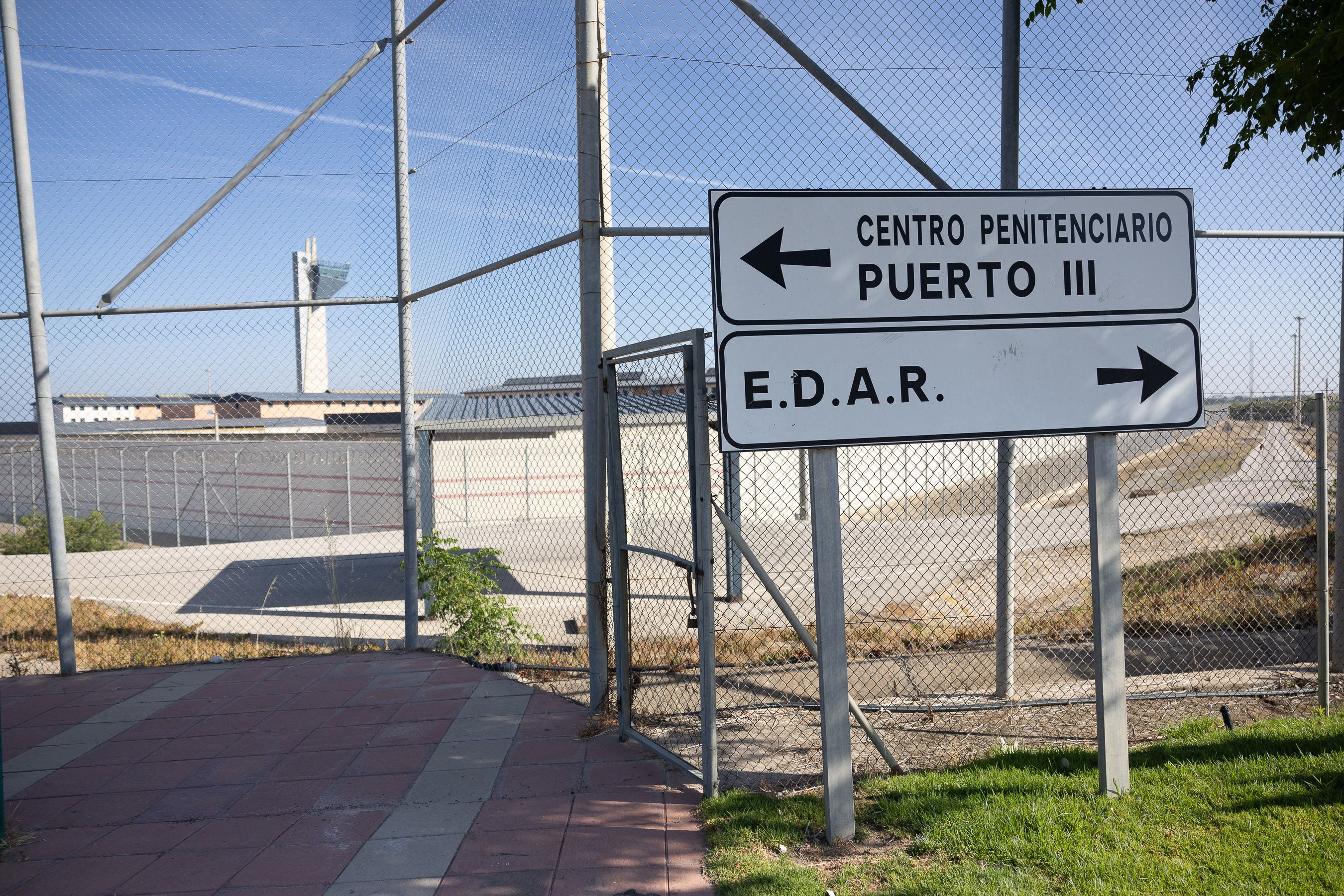 Entrada al centro penitenciario Puerto III, en una imagen reciente. 