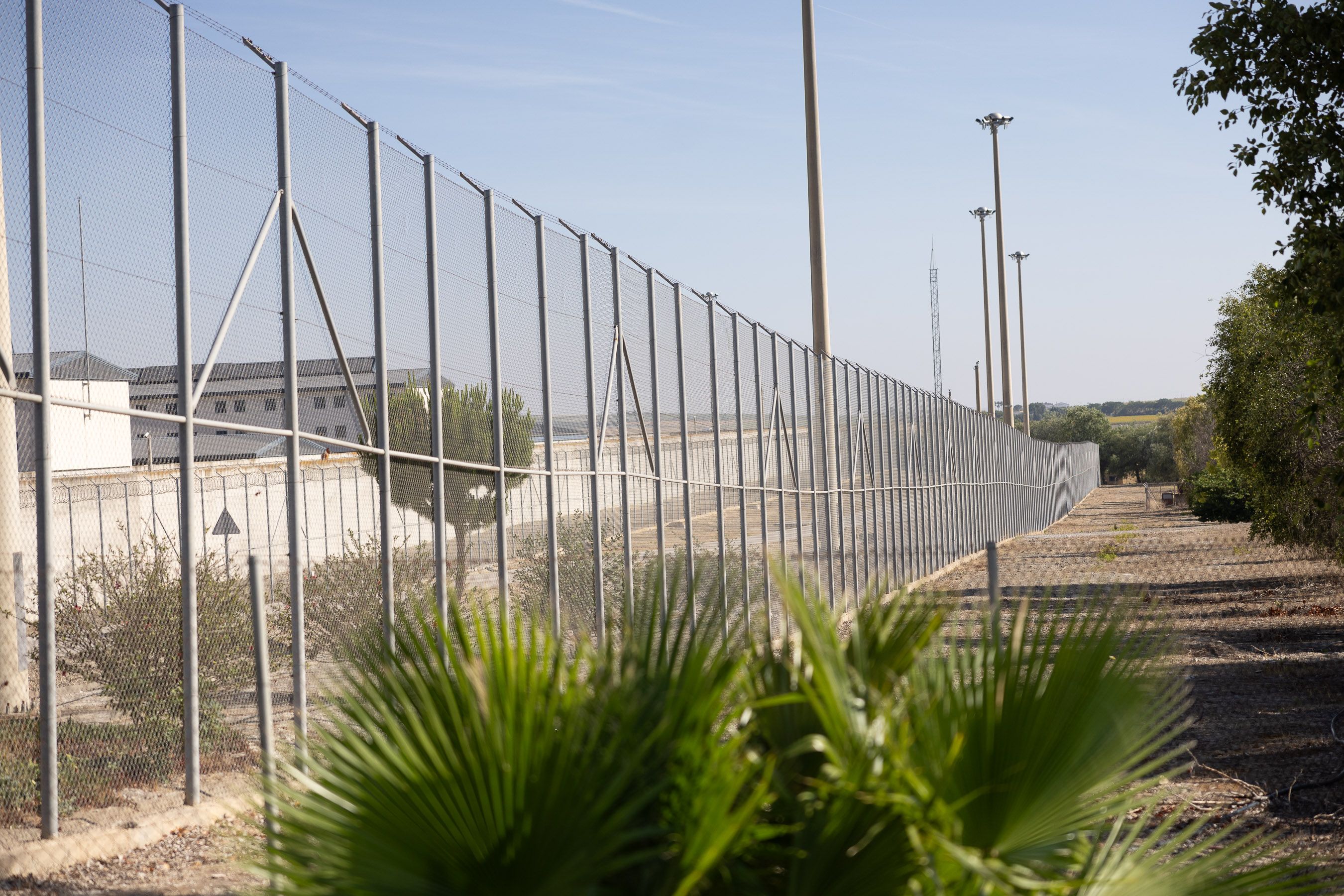 Vista actual de la prisión de Puerto III, en El Puerto.