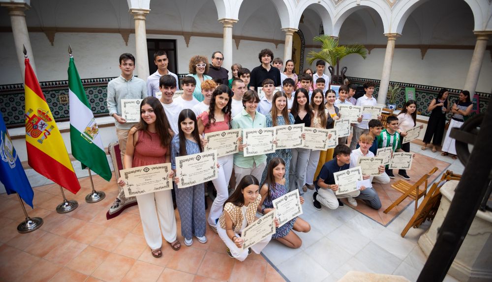 Entrega de los premios del Certamen Profesor Carlos López que organiza el Liceo Sagrado Corazón