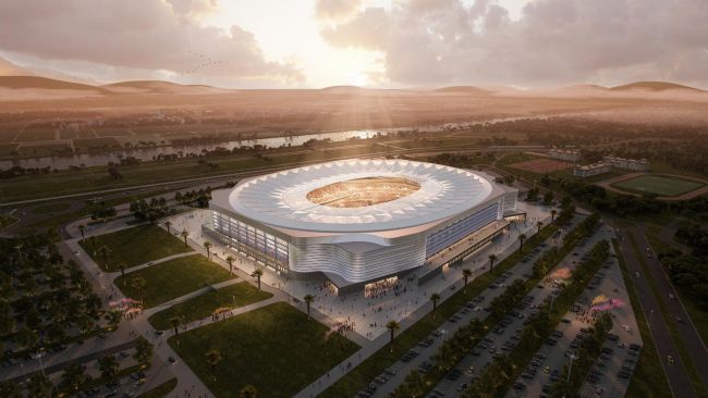 Así sería el estadio de La Cartuja en el Mundial de 2030.