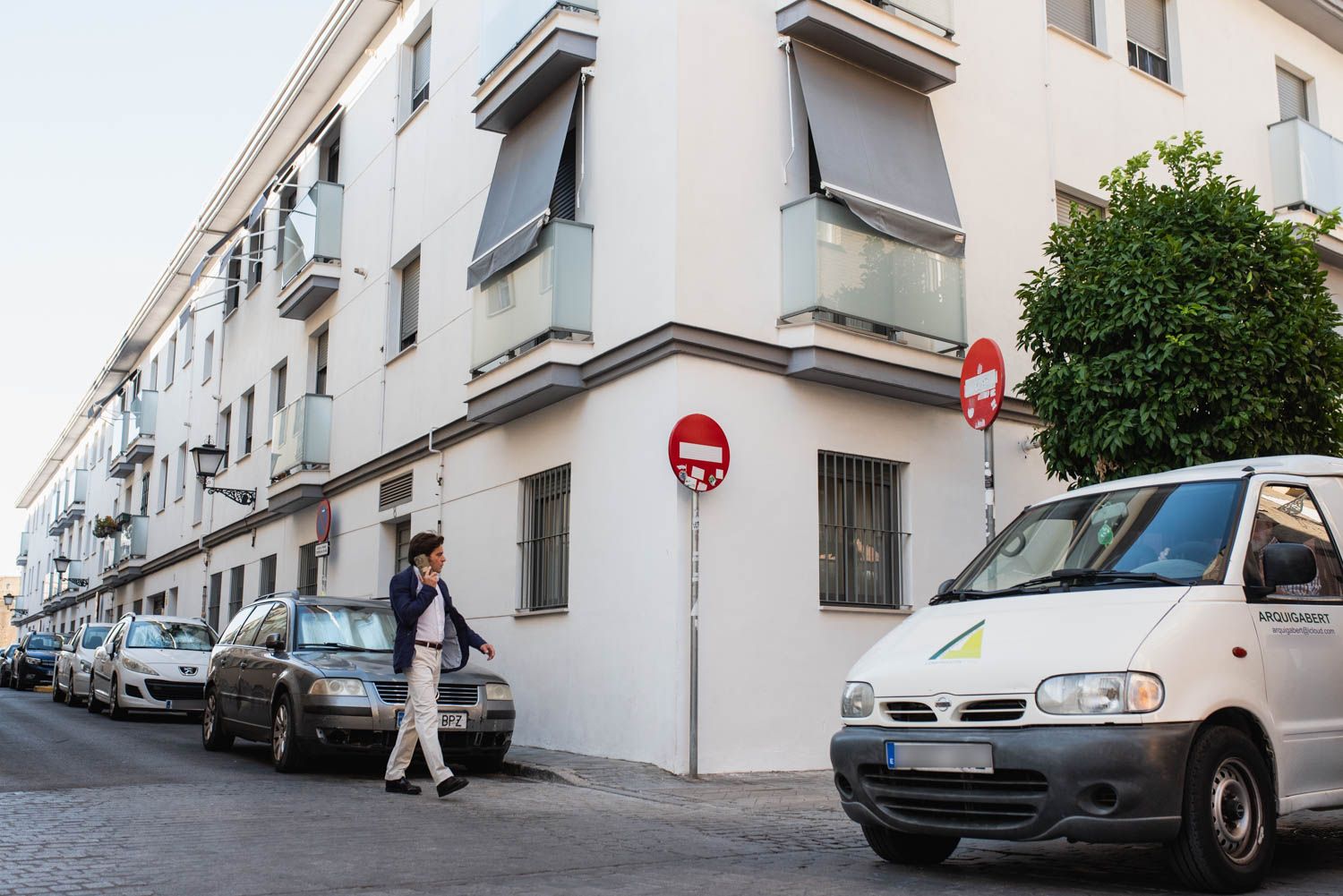 El edificio de la calle Macarena que fue 'okupado'en 2018.