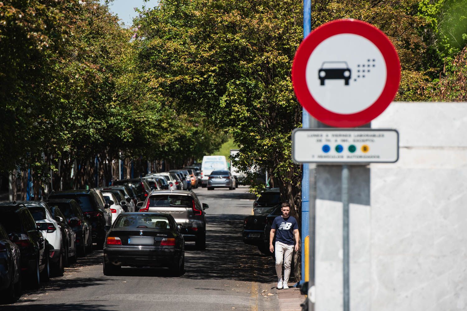 La Zona de Bajas Emisiones de La Cartuja, en Sevilla.