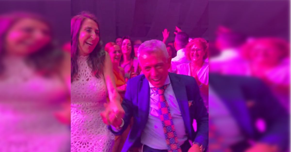 Paz Padilla, bailando con 'El Turronero'.