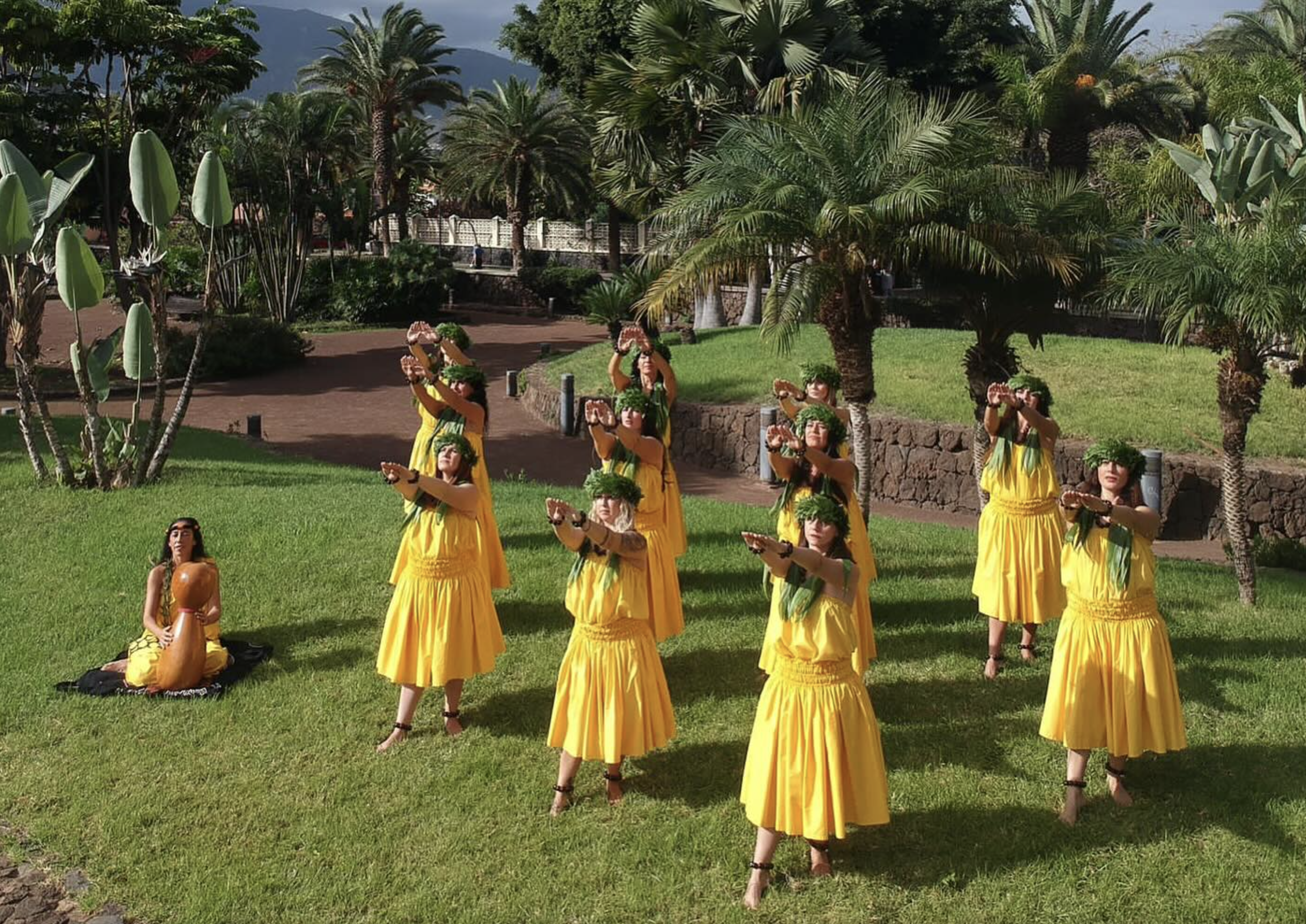 Taller de Hula en una imagen de archivo. YURENA NAMAHANA