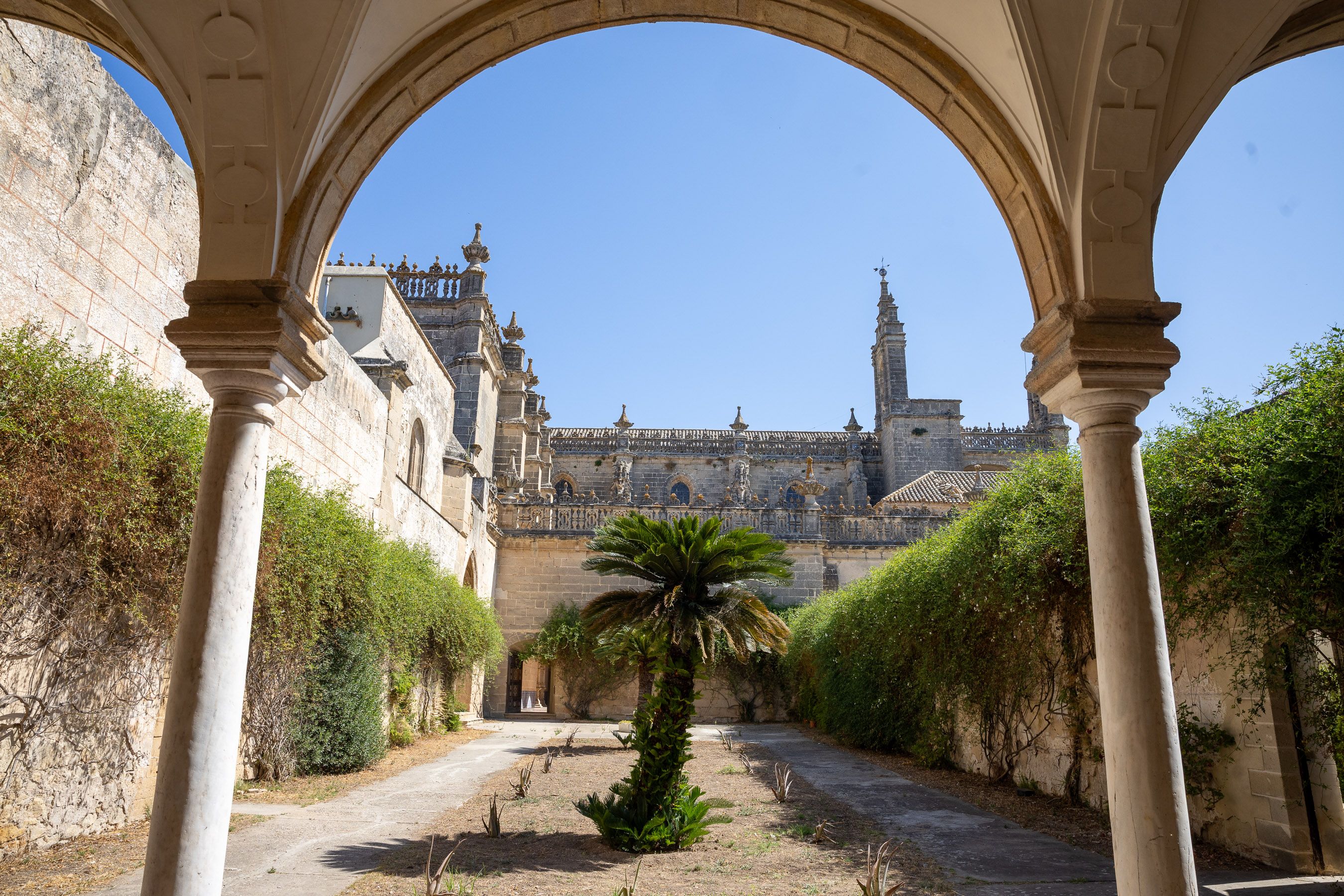 Imagen del monasterio de la Cartuja de Jerez.