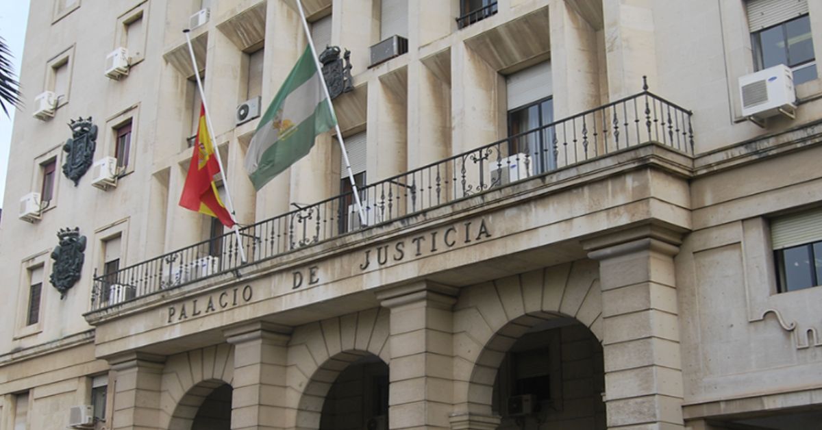 Una imagen del Palacio de Justicia de Sevilla.