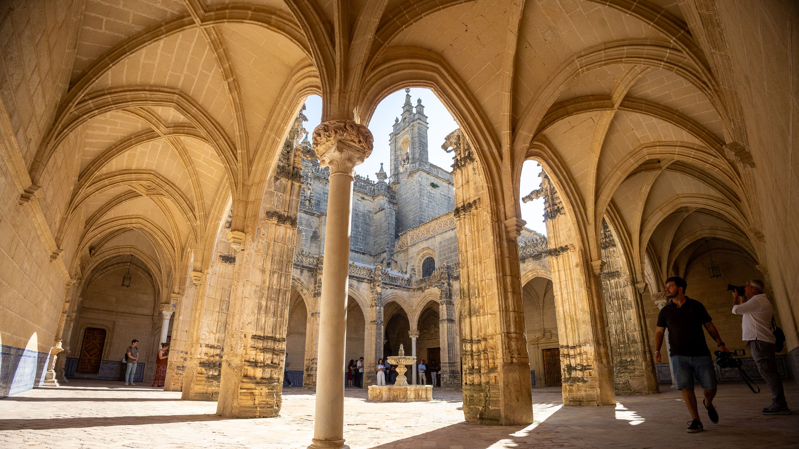 Interior del monasterio de la Cartuja.