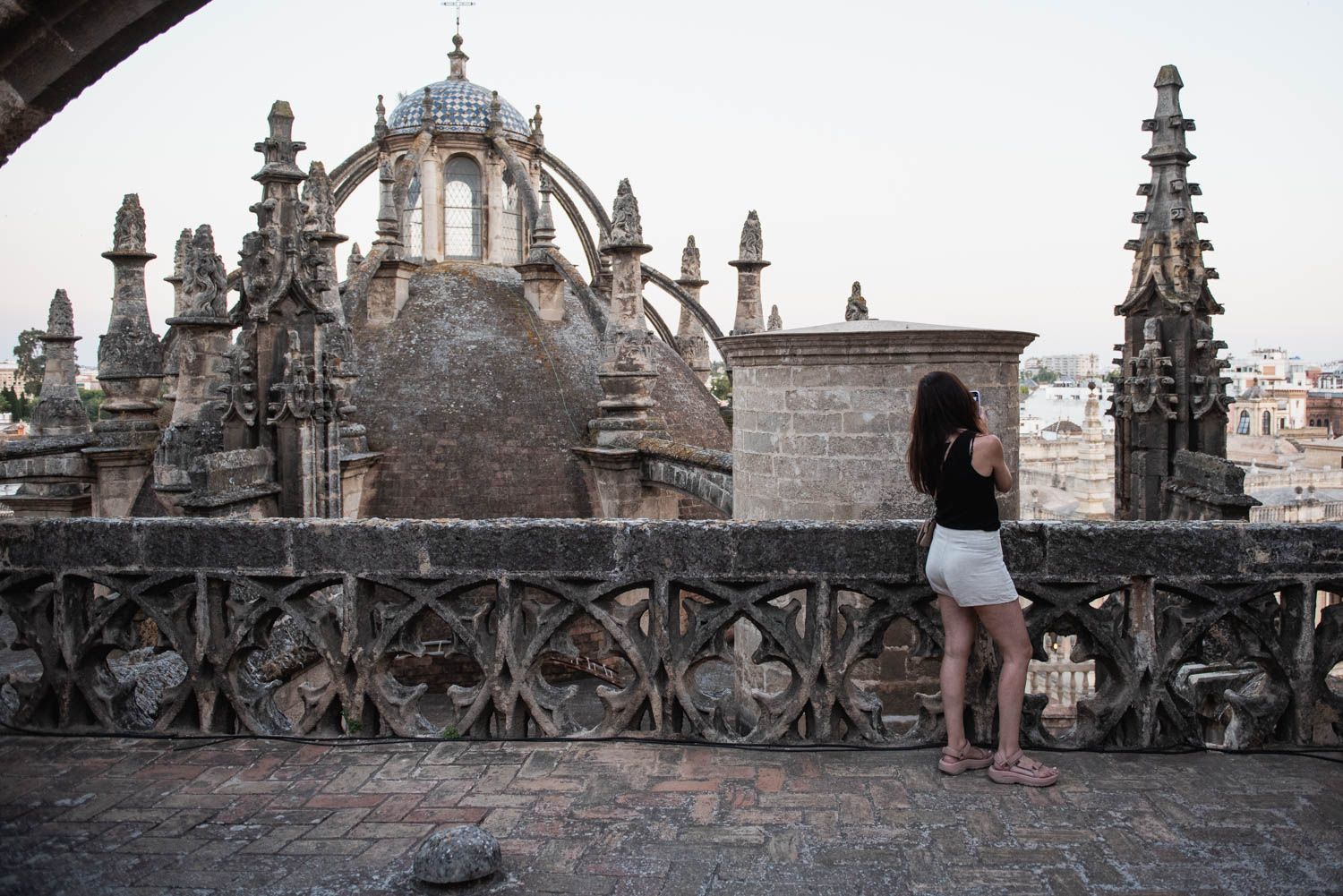 Una de las catedrales góticas más impresionantes, la Catedral de Sevilla.