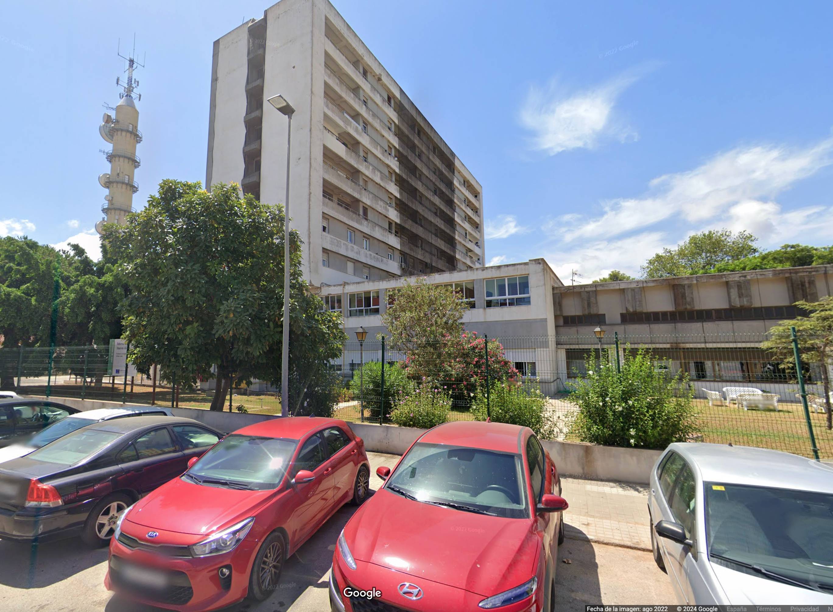 La residencia para personas mayores de Algeciras, en una imagen de Google Maps.