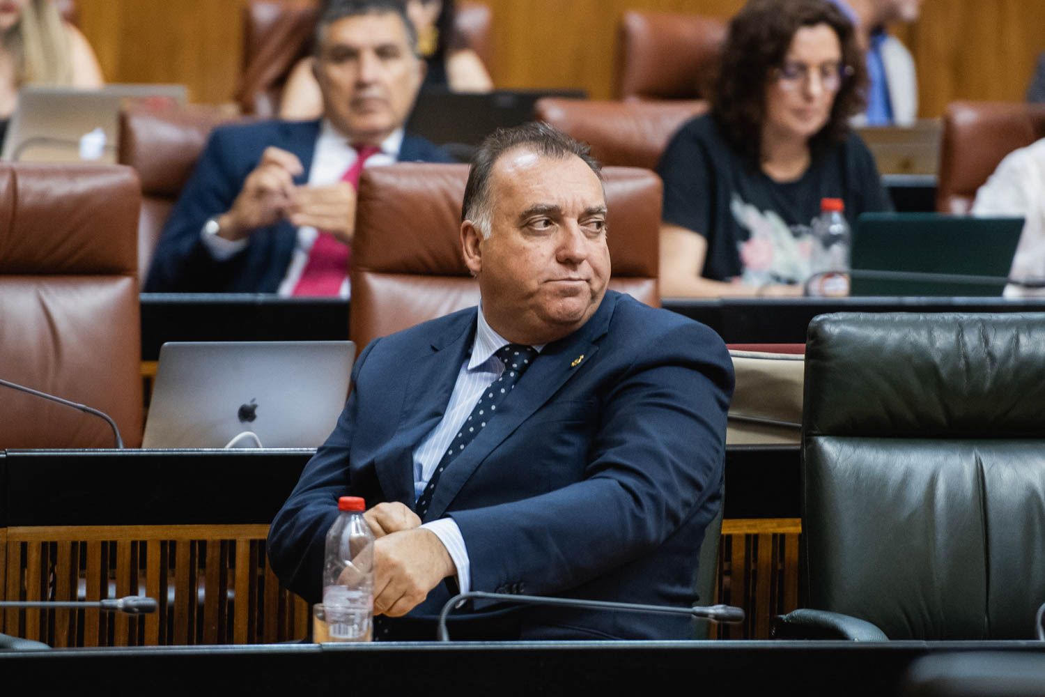 Arturo Bernal en un debate reciente en el Parlamento.