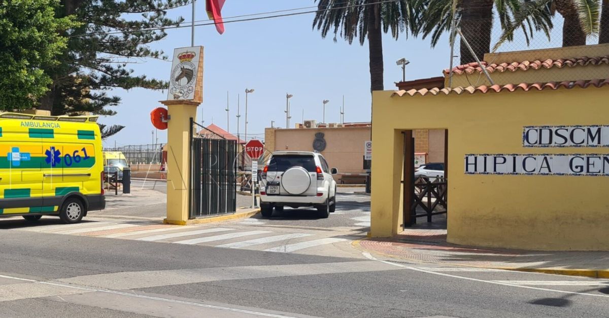 El centro sociocultural de Melilla donde ha tenido lugar la trágica muerte de una niña.