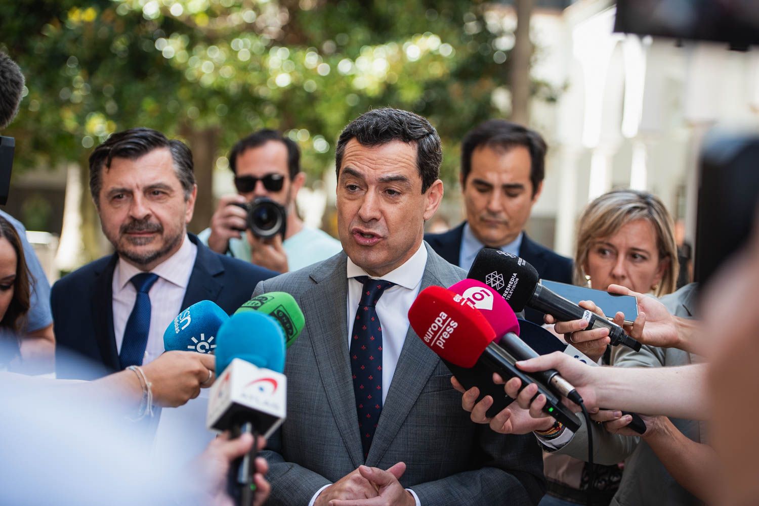 El presidente de la Junta de Andalucía, Juanma Moreno, en una imagen reciente.