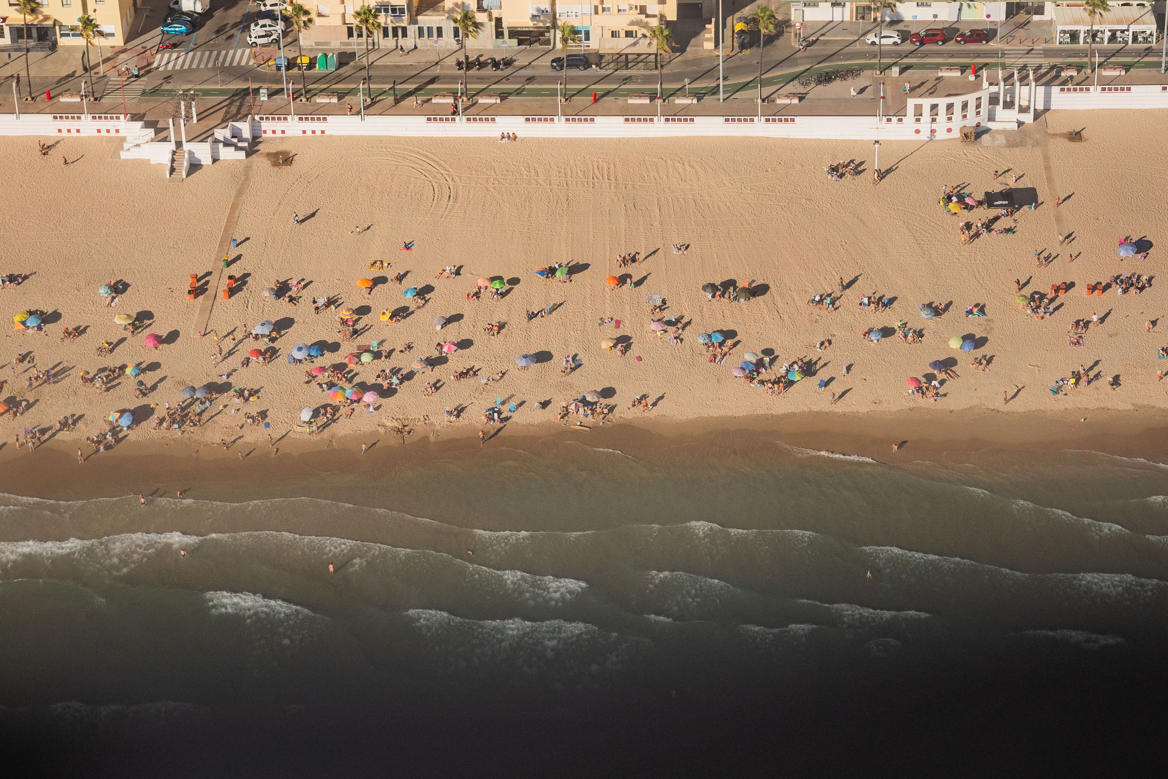 Playa de la Victoria en Cádiz