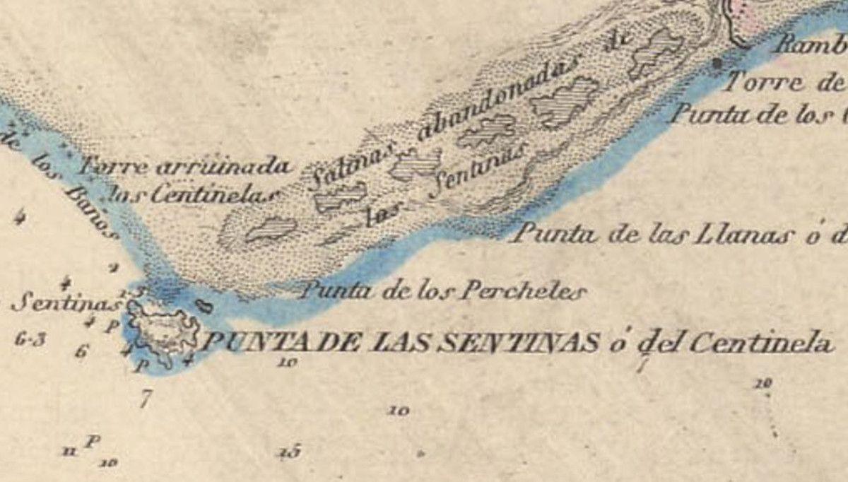Mapa de Coello 1855. 
