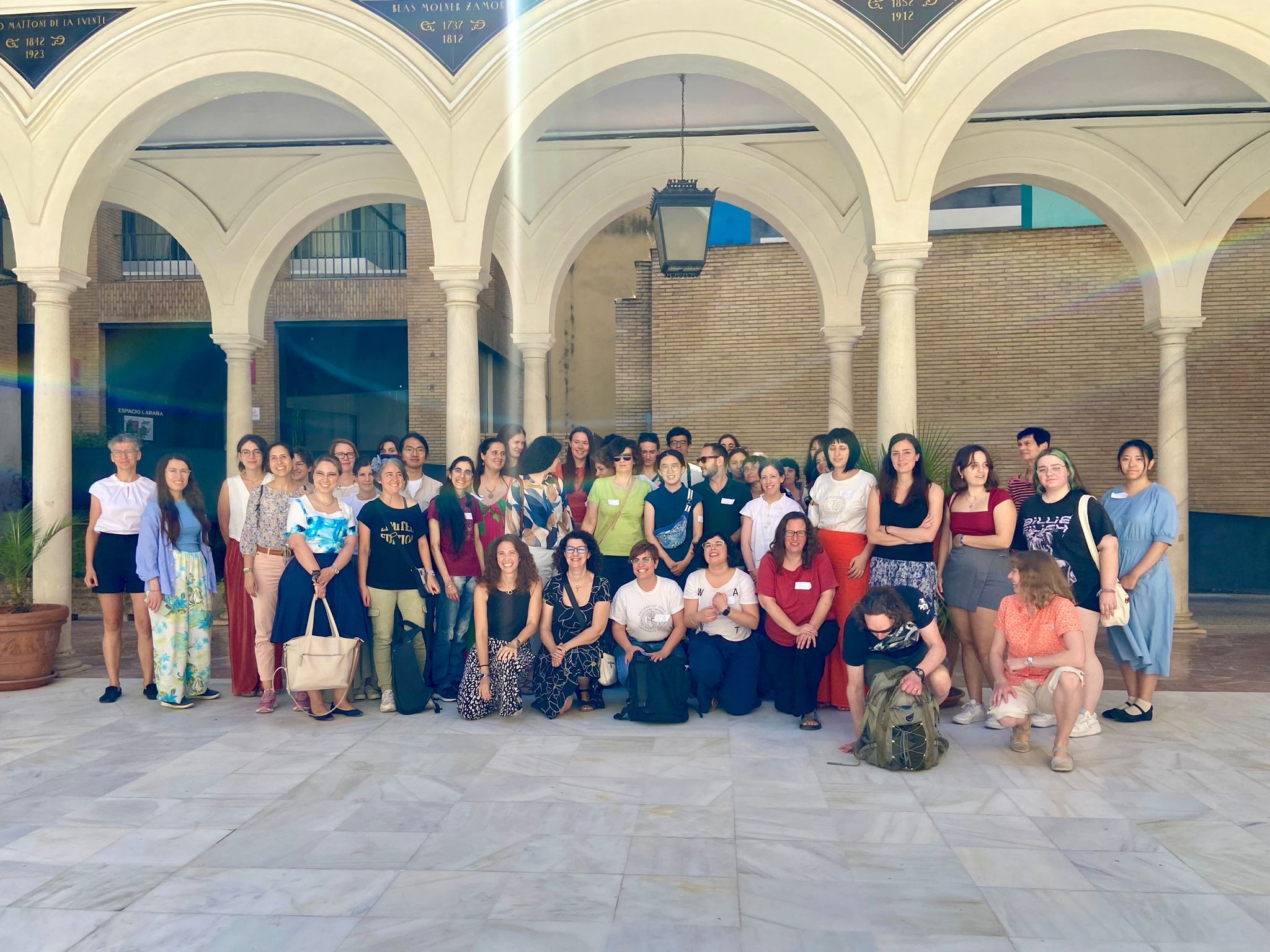 Evento de European Women in Mathematics que se ha celebrado en Sevilla como parte del IX Congreso Europeo de Matemáticas.