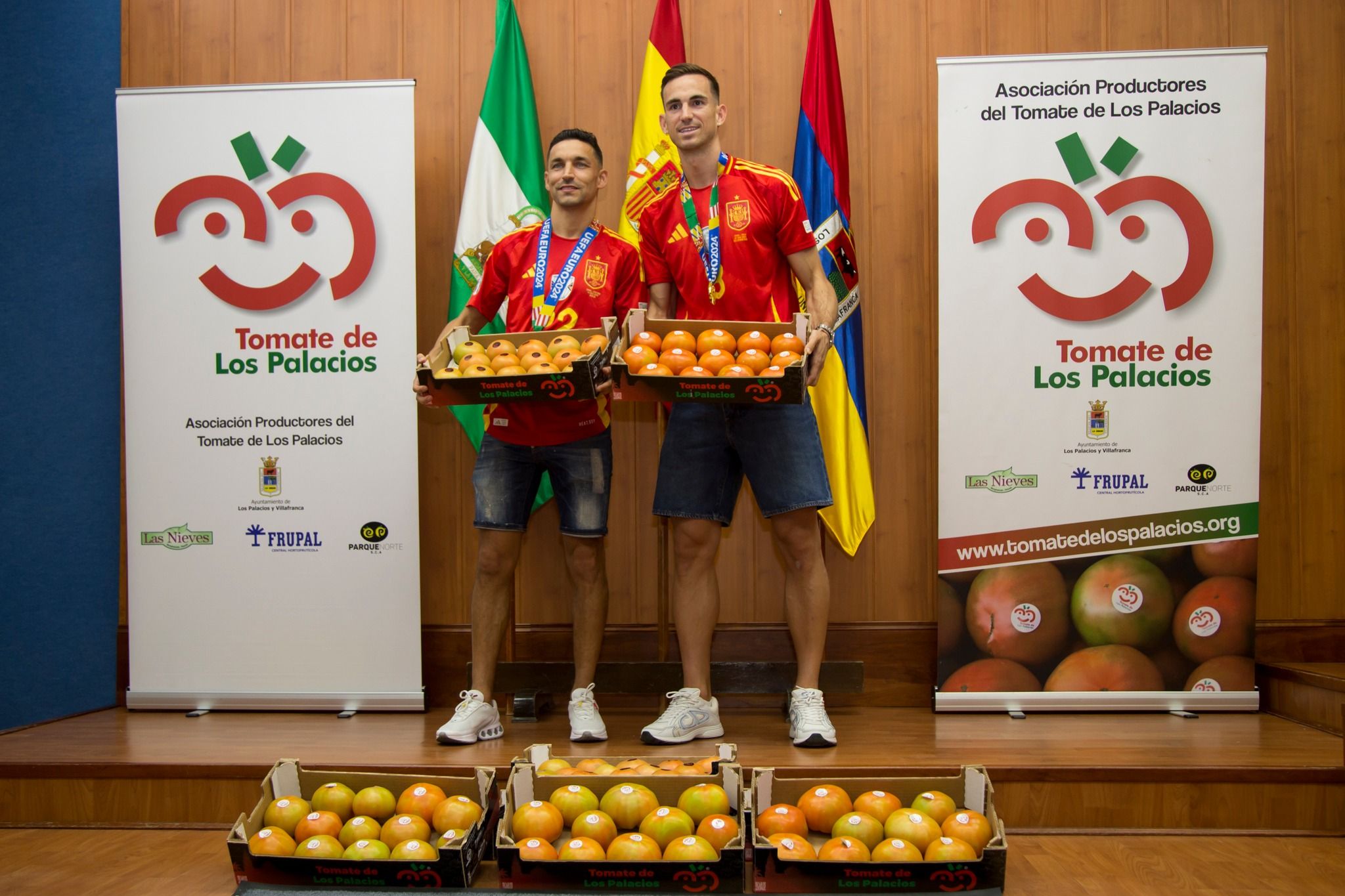 Fabián y Navas en Los Palacios.