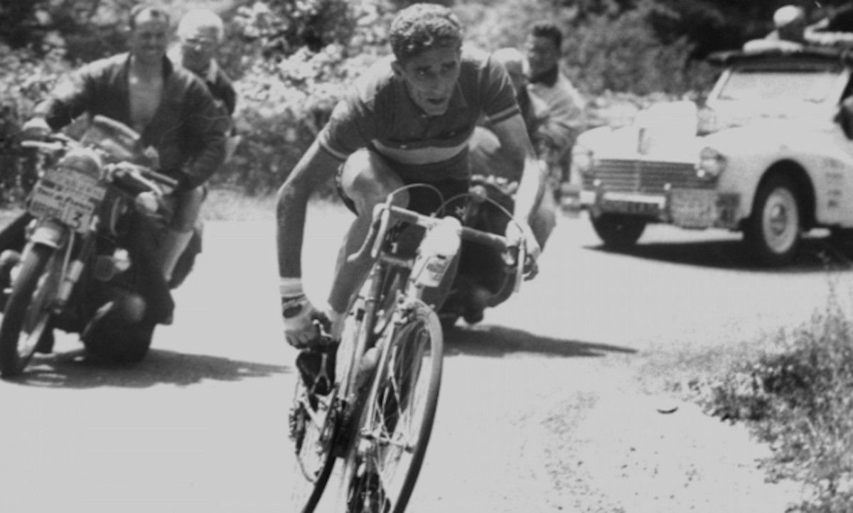 Federico Martín Bahamontes, primer ganador español del Tour allá por 1959.