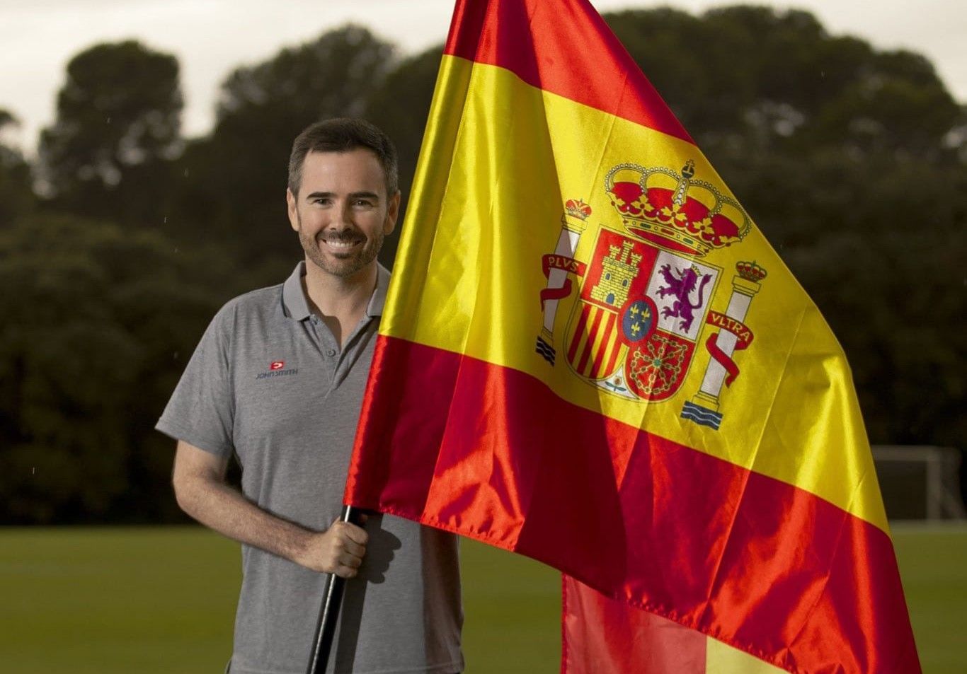 Álvaro Varela, abanderado de España en los Juegos Paralímpicos.