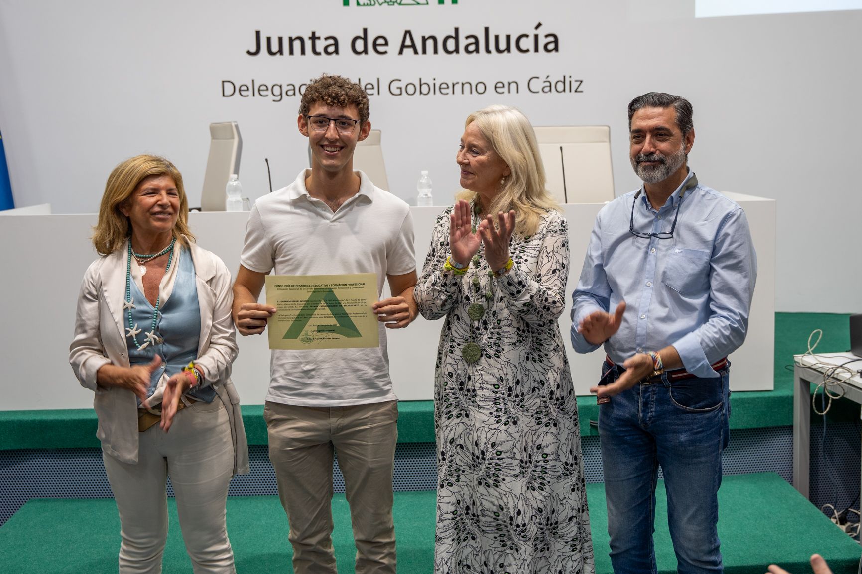 Premios Extraordinarios de Bachillerato 2023 2024,Delegación del Gobierno de la Junta en Cádiz 13