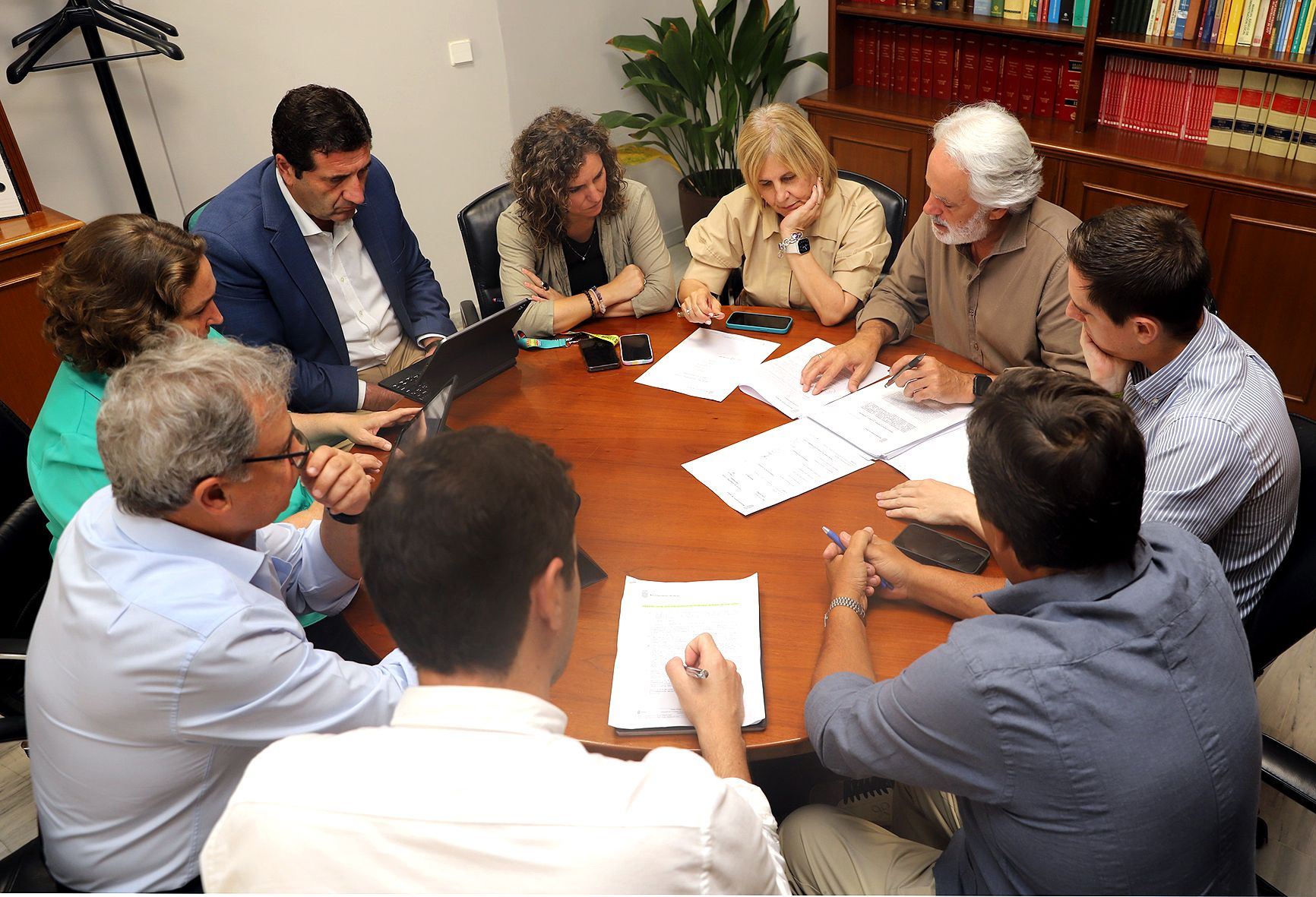 Una reunión de la junta de gobierno local del Ayuntamiento de Jerez.