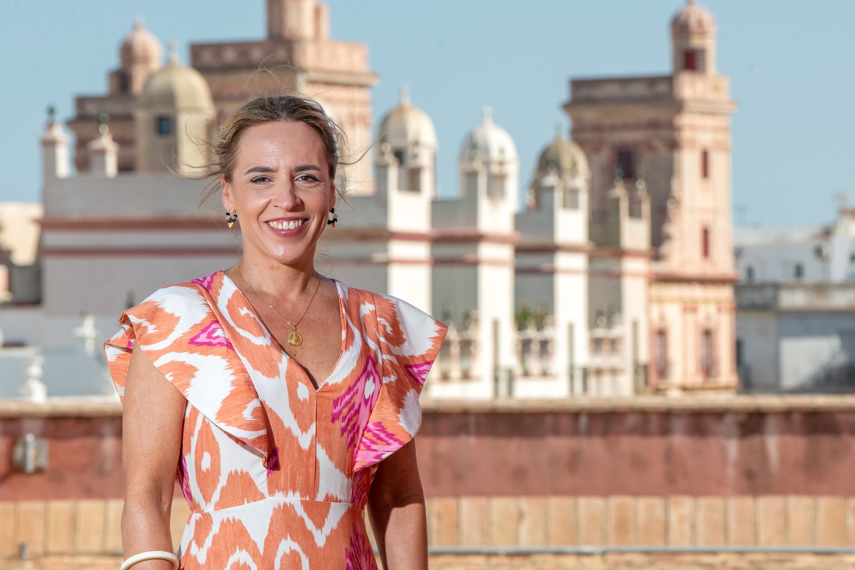 Almudena Martínez, presidenta de la Diputación de Cádiz.