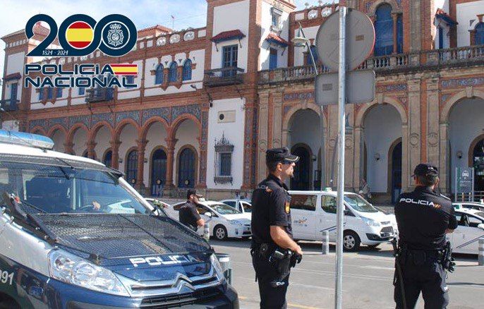 Detenidos los agresores del vigilante de seguridad de la estación de Renfe en Jerez.