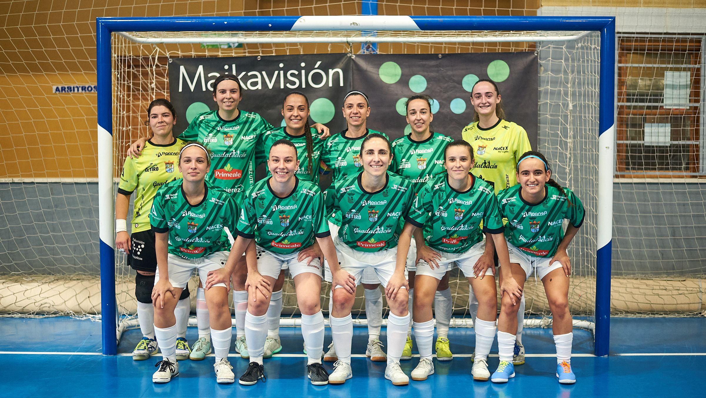 El equipo del Guadalcacín FSF que logró el ascenso a Primera.