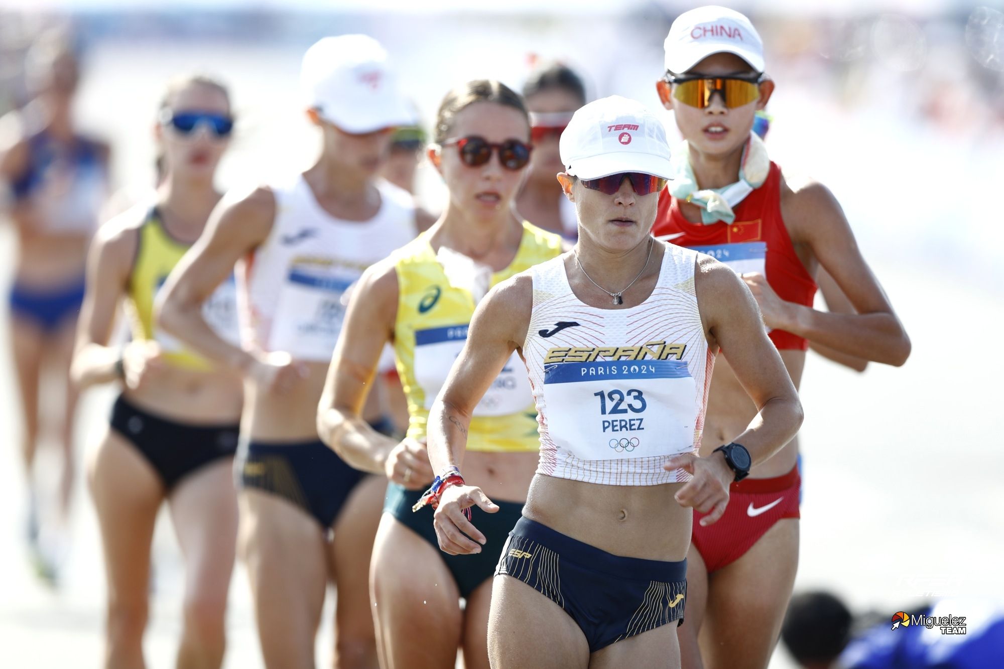 María Pérez, marchadora de Granada.