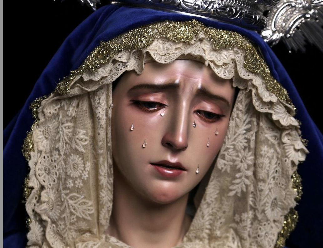 La Virgen de las Aguas, obra del imaginero Fernando Aguado. 