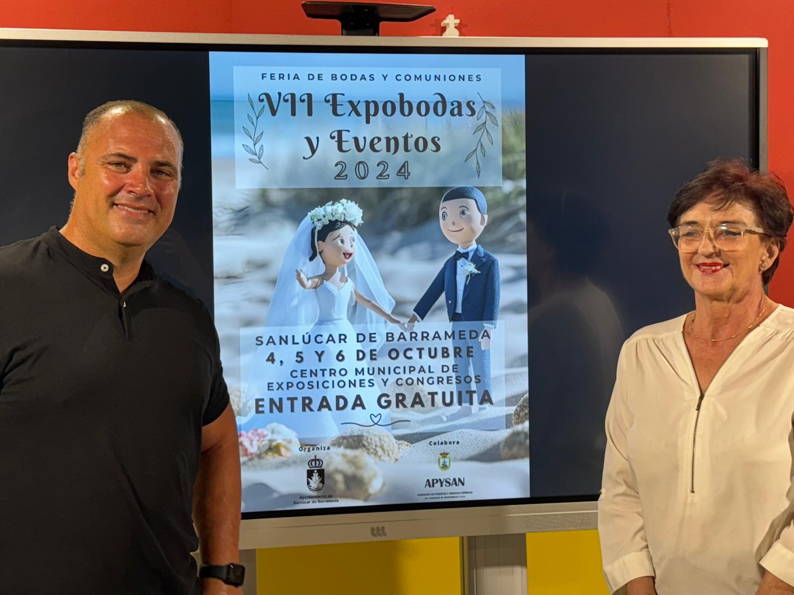 Presentación de la VII edición de la Feria 'Expobodas y Eventos' de Sanlúcar.