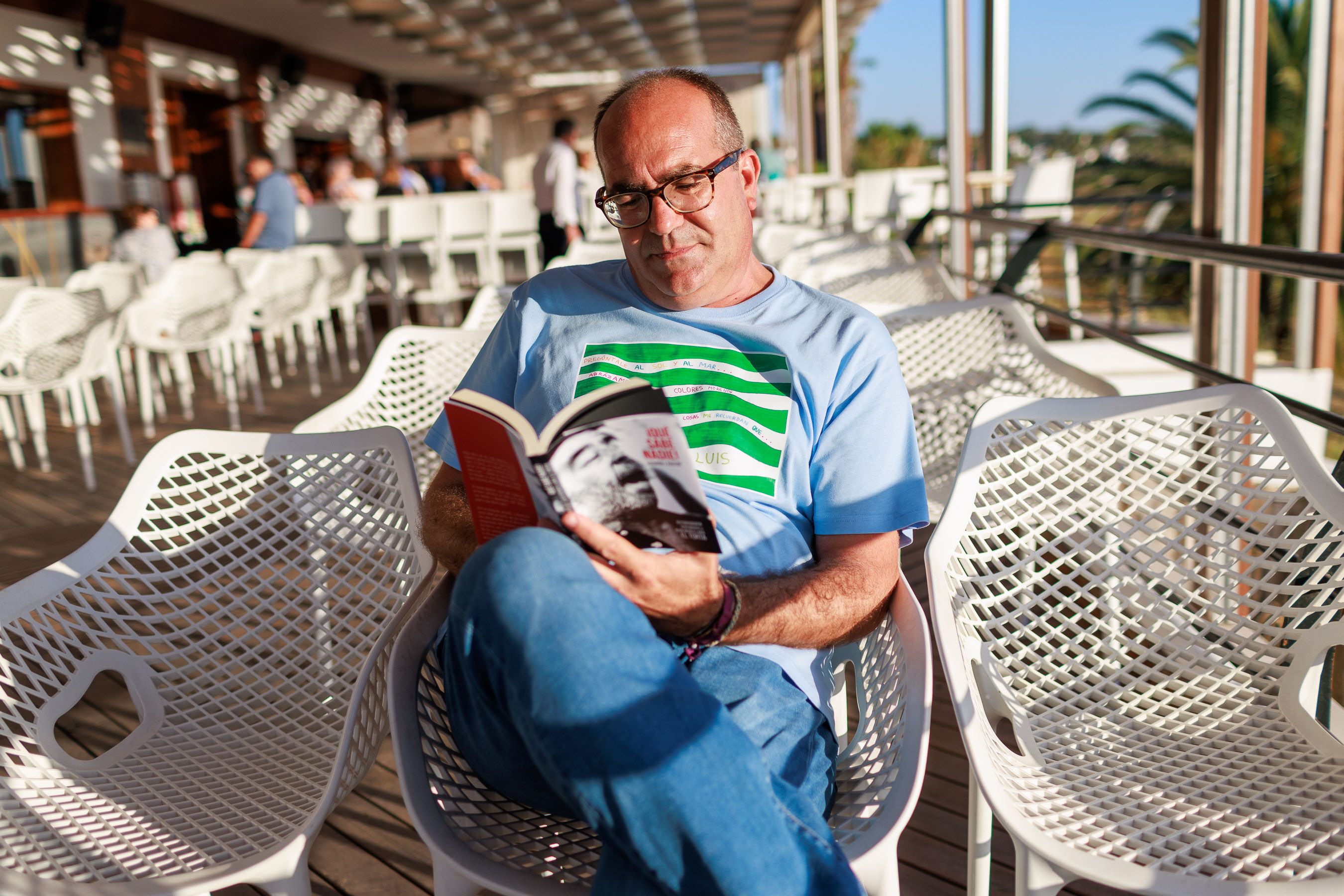 Eduardo Pastor presentó su libro el pasado jueves en Drinkgolf de Sanlúcar de Barrameda.