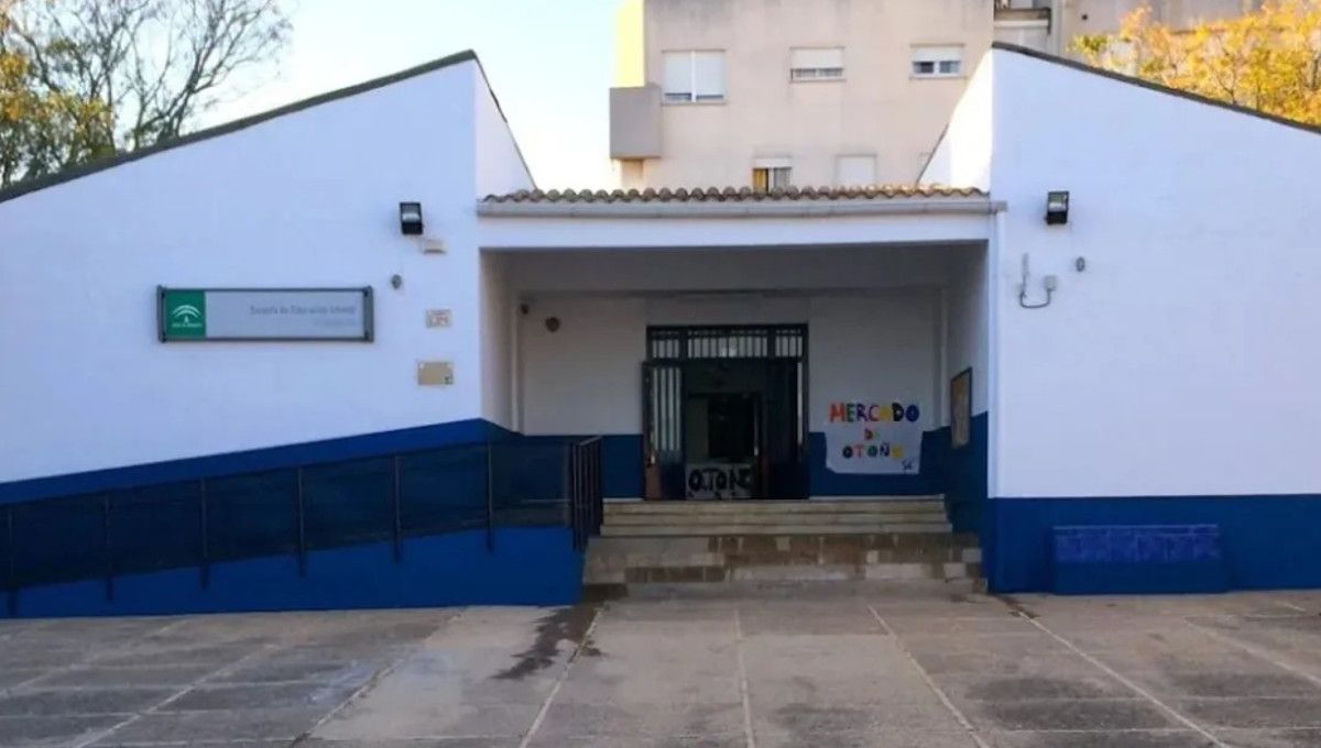 Escuela Infantil El Vaporcito, en El Puerto, cerrada.