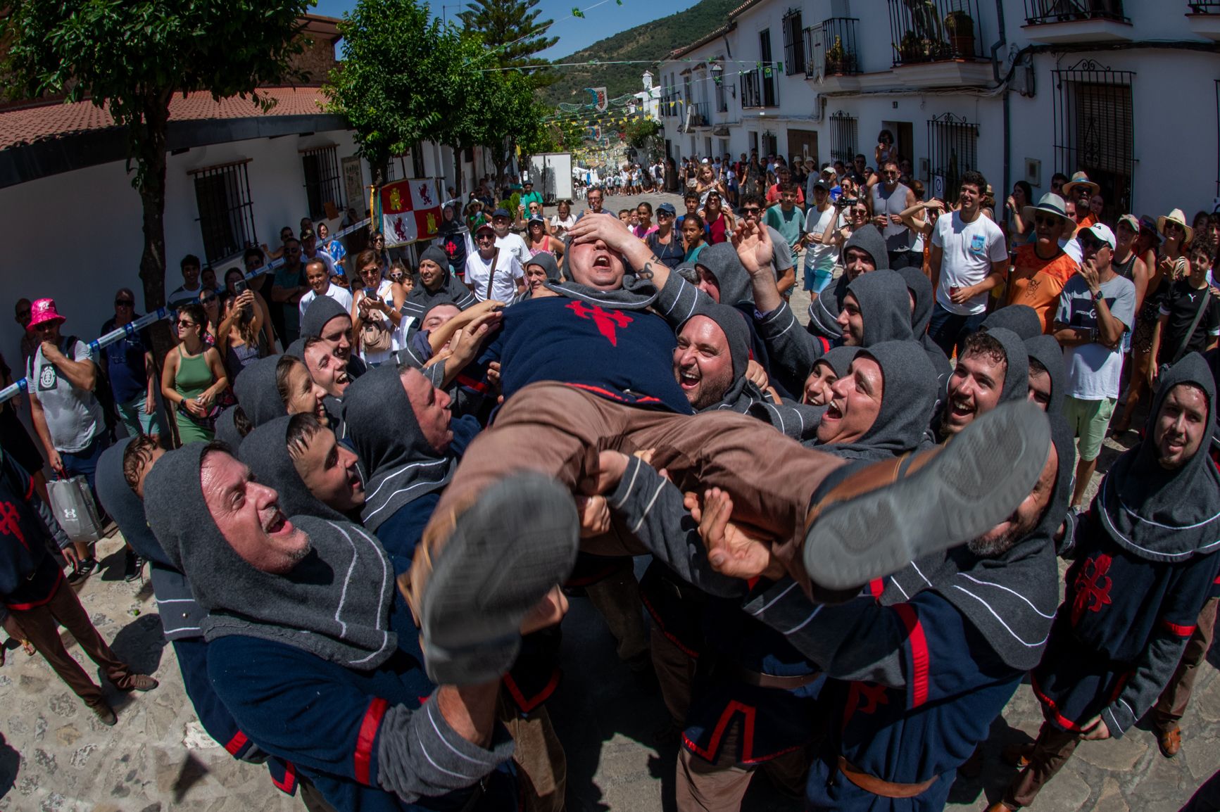 Fiesta de los Moros y Cristianos en Benamahoma 2024.