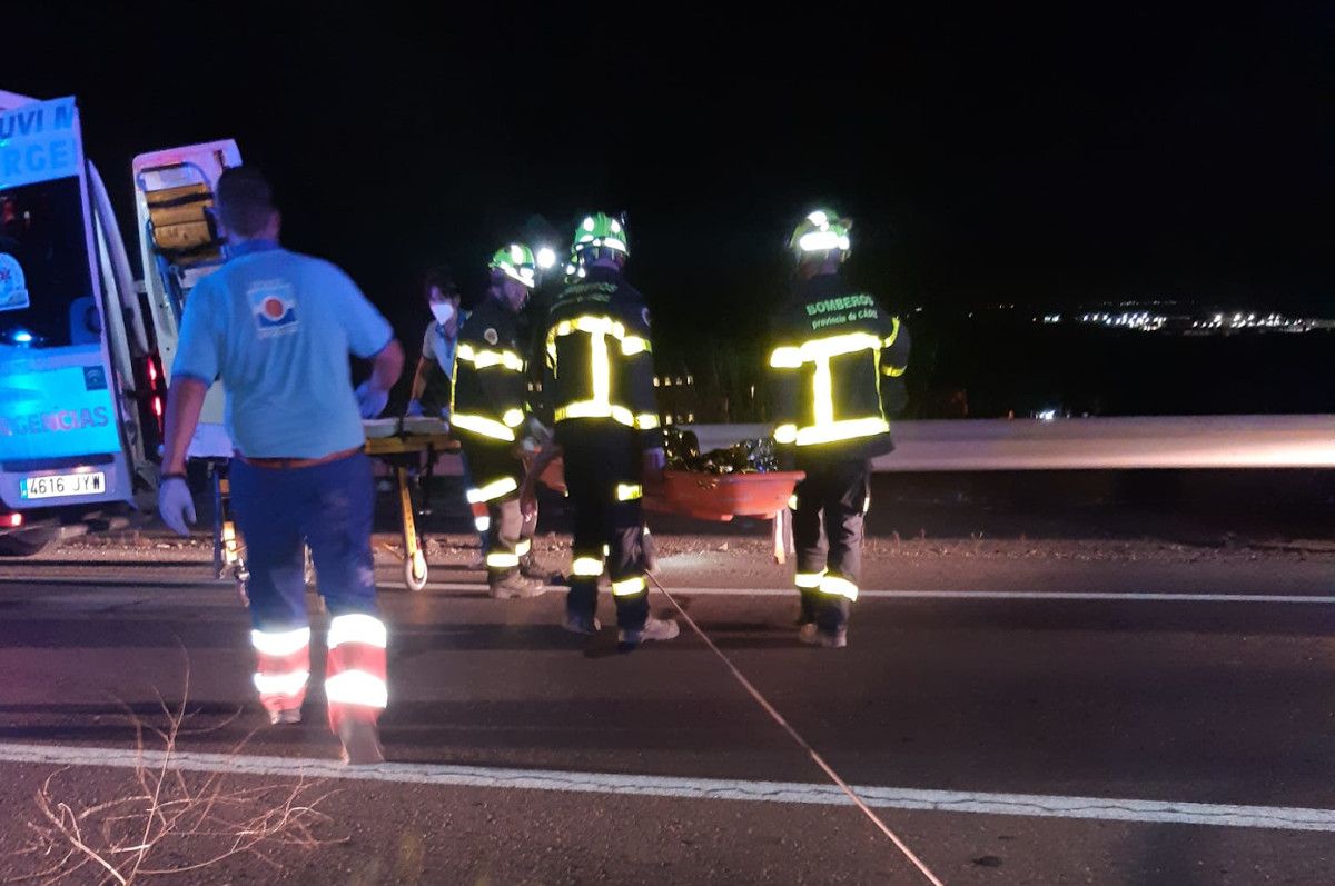 Accidente de tráfico en El Puerto.