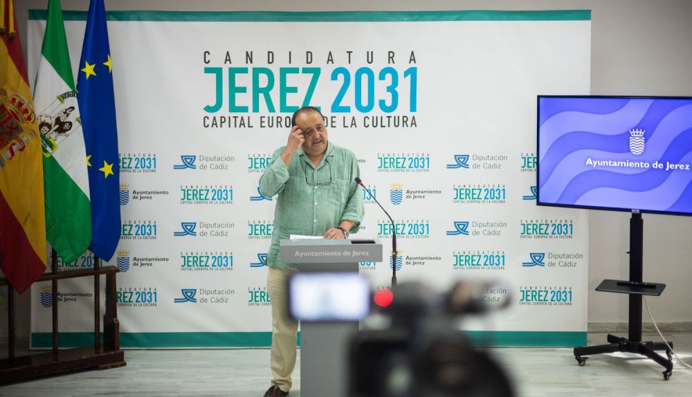 Francisco Zurita, durante la rueda de prensa.